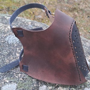Leather Sci-Fi Futuristic Post Apocalyptic Biker Mask