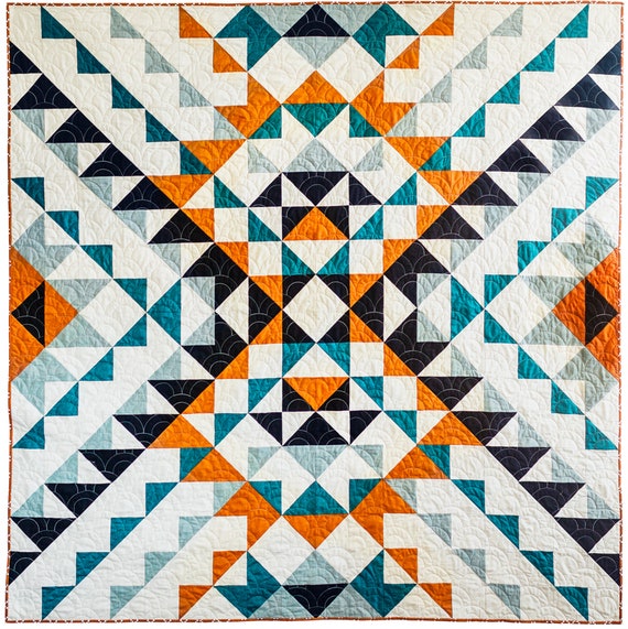 Baby Quilt Patterns: Triangle Modern Quilt Pattern! - Making Things is  Awesome