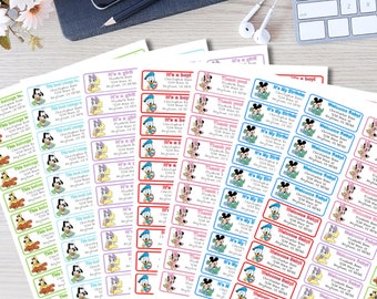 Disney Babies | 30 Personalized Labels