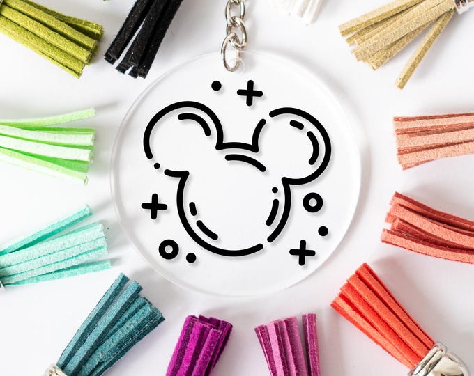 Featured listing image: Mouse Head Keychain