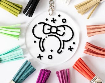 Minnie Ears Keychain