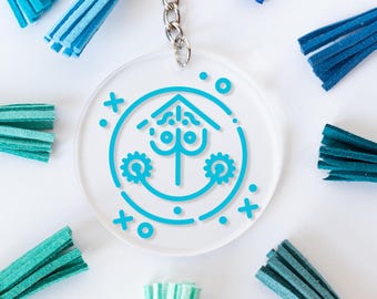 It's a Small World Keychain
