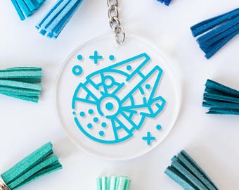 Millenium Falcon Keychain