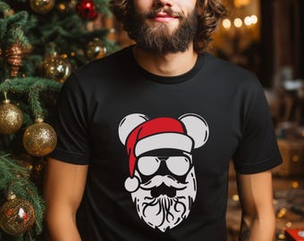 Santa Beard Shirt | Perfect for Disney Lovers