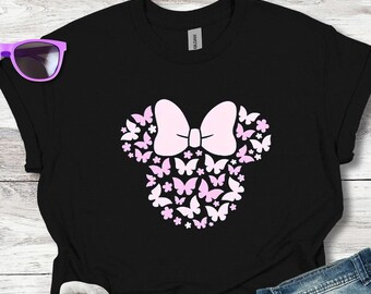Butterfly Mouse Head Shirt
