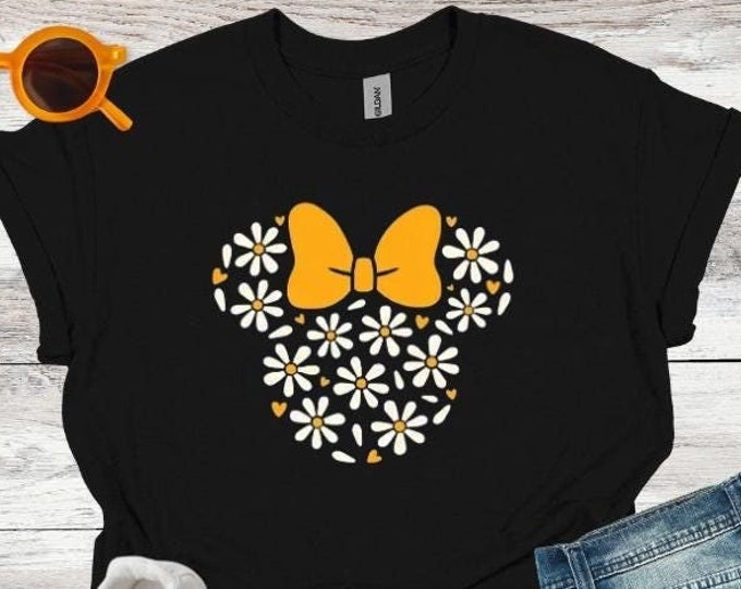 Featured listing image: Daisies Mouse Head Shirt