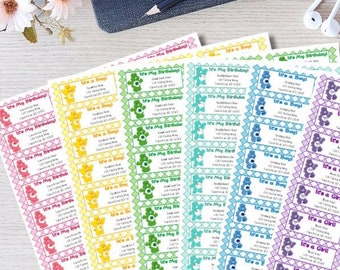 Care Bears Personalized Address Labels
