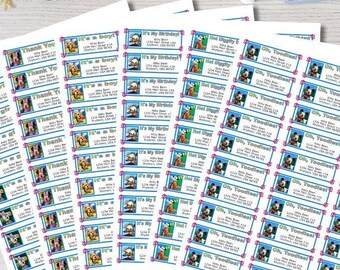 Mickey Mouse Clubhouse | 30 Personalized Labels