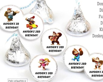 Donkey Kong | 108 Personalized Stickers
