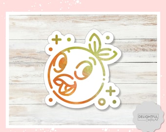Orange Bird Sticker - Sunshine Tree Terrace