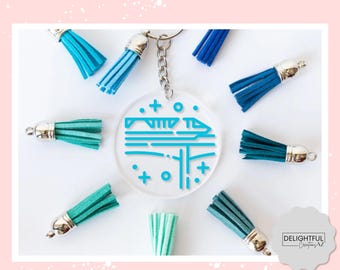 Disney Monorail Keychain • Choose your color • Disneyland Bag Charm • Disney World Bag Tag