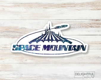 Space Mountain Sticker