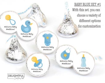 It's a Boy! Baby Shower Labels | 108 Personalized Stickers