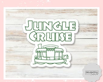 Jungle Cruise Sticker - Adventureland Inspired