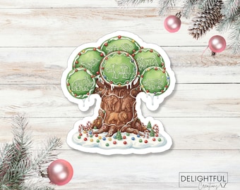Tree of Life Gingerbread House Sticker | Animal Kingdom | Disney Christmas