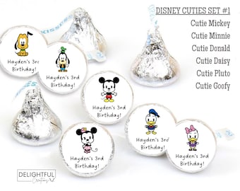Disney Cuties | 108 Personalized Stickers