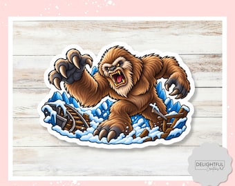 Yeti Sticker - Expedition Everest - Animal Kingdom