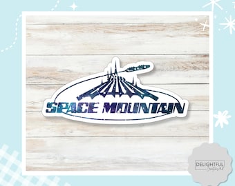 Space Mountain Sticker
