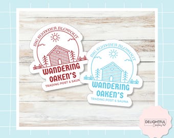 Wandering Oaken Trading Post & Sauna Sticker - Big Summer Blowout