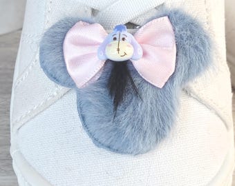 Eeyore Shoe Clips & Hair Clips
