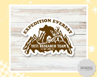 Expedition Everest Sticker