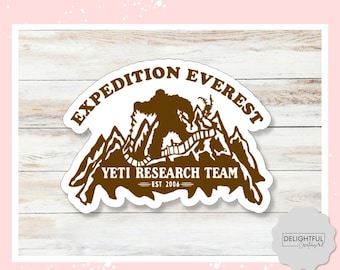 Expedition Everest Sticker