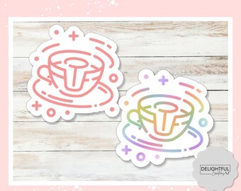 Mad Tea Party Sticker - Fantasyland Teacups inspired