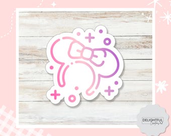 Minnie Ears Sticker