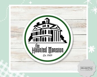 Haunted Mansion Sticker