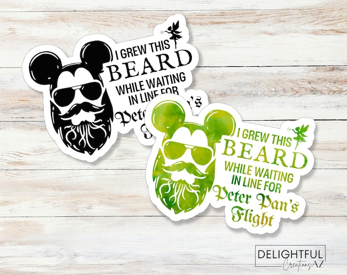 Featured listing image: I grew this beard while waiting in line for Peter Pan's Flight