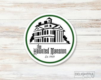 Haunted Mansion Sticker