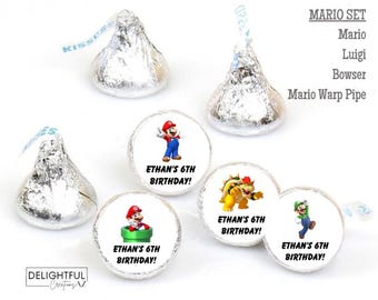Super Mario Nintendo | 108 Personalized Stickers