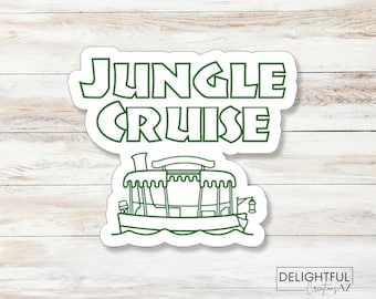 Jungle Cruise Sticker - Adventureland Inspired