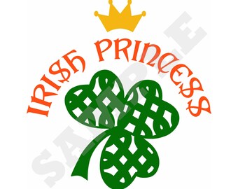 Irish Princess Svg Etsy
