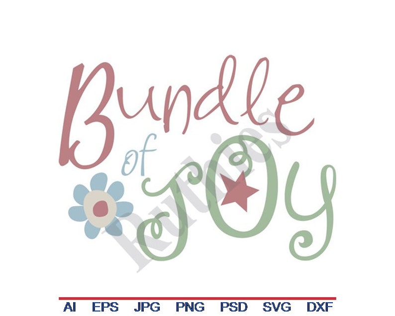 Download Bundle Of Joy Svg Dxf Eps Png Jpg Vector Art Clipart | Etsy