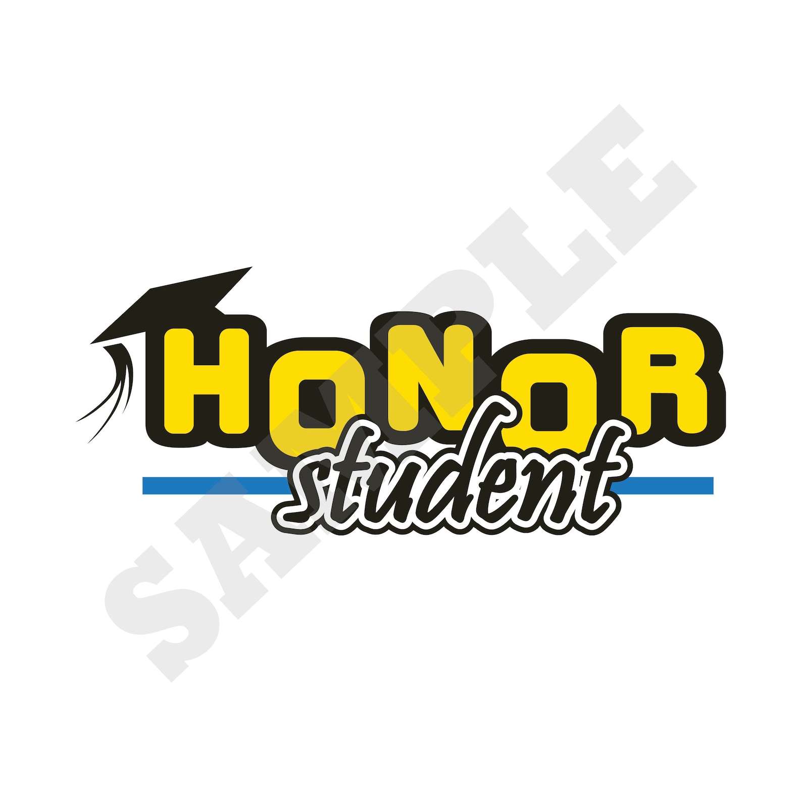Honor Student SVG DXF Graphic Art Cut Files Etsy