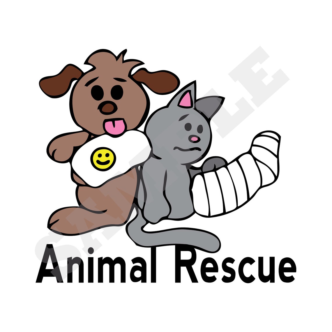 Download Animal Rescue SVG DXF Graphic Art Cut Files | Etsy