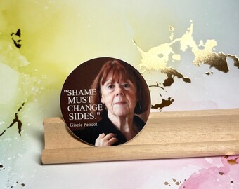 Gisele Pelicot Sticker, Gisele Pelicot Awareness Sticker,