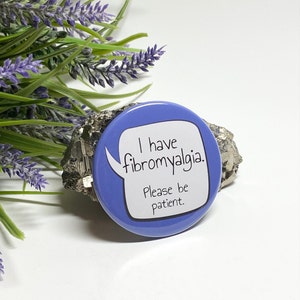 Fibromyalgia Awareness Button, Fibromyalgia Pin, Fibro Awareness Button, Fibro Awareness Pinback Button