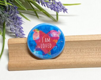 I Am Loved Magnet, Love Fridge Magnet, I Am Loved Fridge Magnet