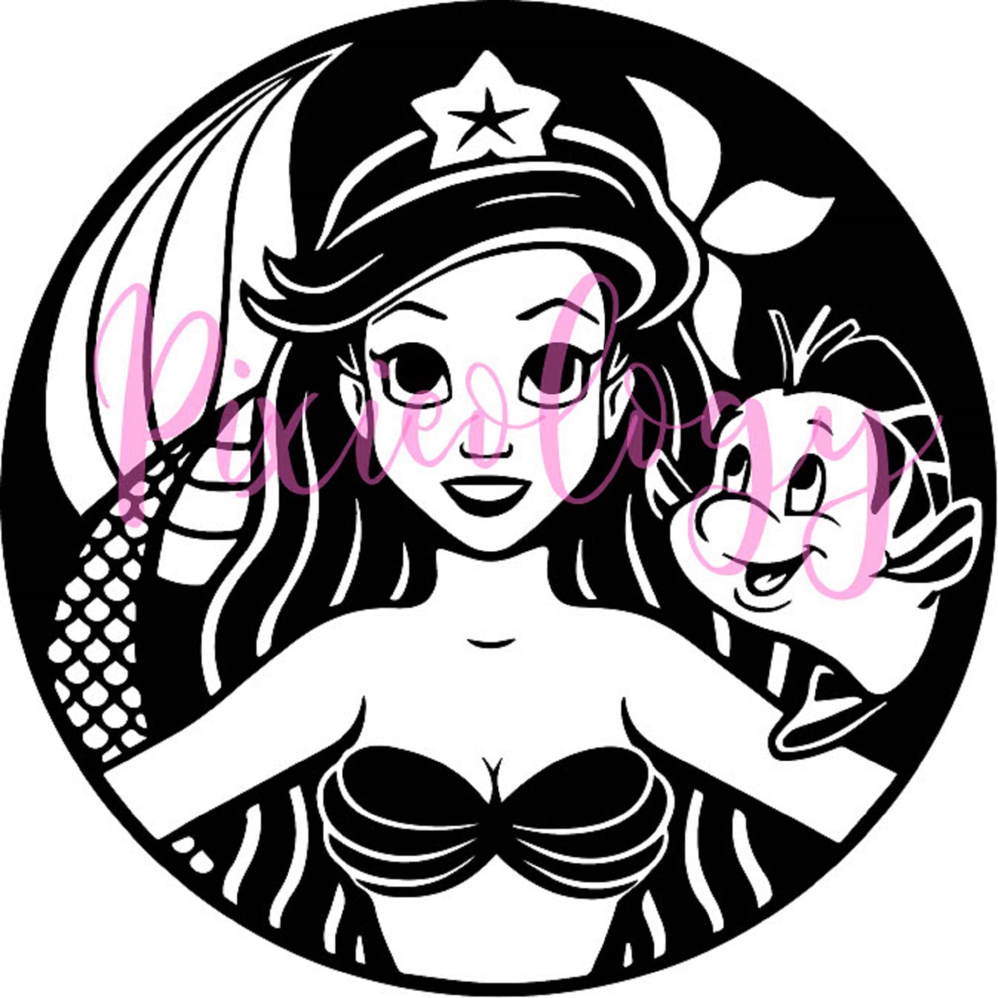 Free Free 279 Little Mermaid Svg Etsy SVG PNG EPS DXF File