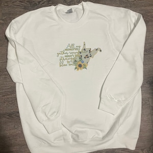WV country roads sweatshirt