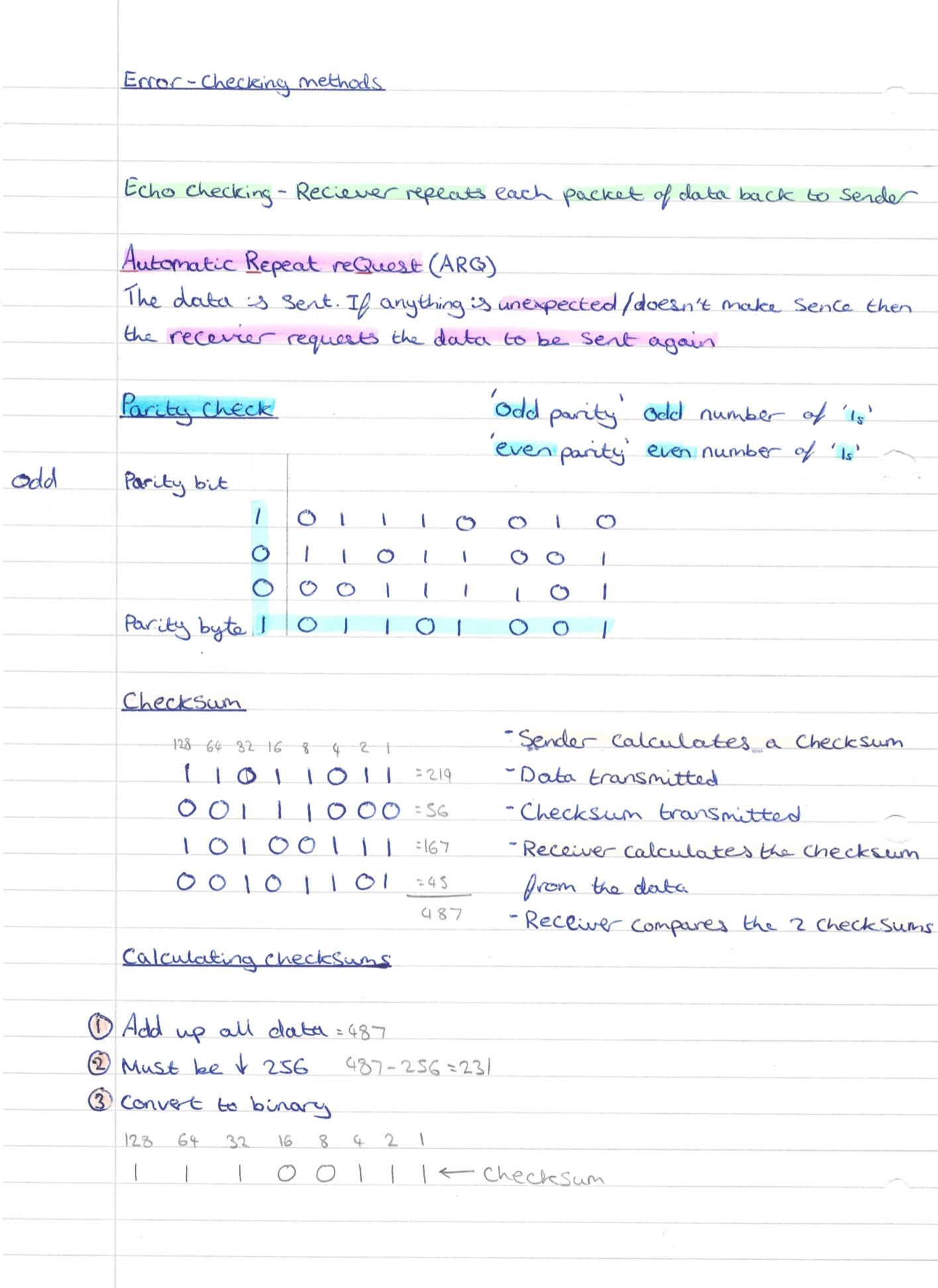 GCSE Computer Science Revision Notes Guide Written by a Grade 9/ A* ...