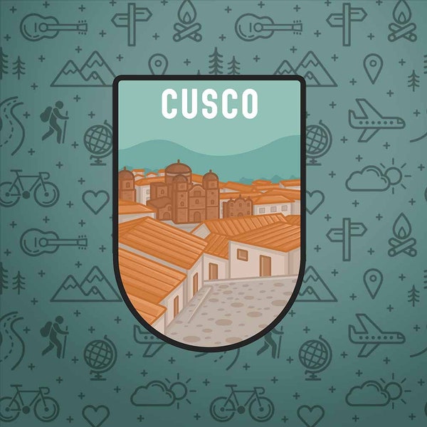 Cusco - Peru Reise Sticker