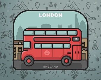 London Sticker - England Sticker
