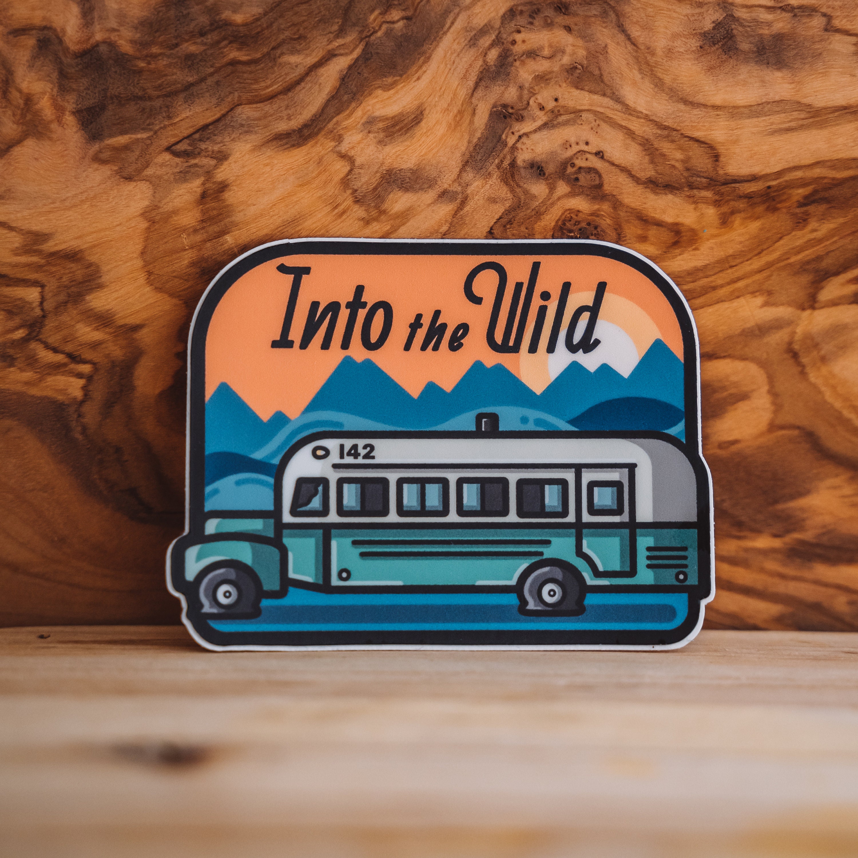 Into The Wild Sticker Magic Bus Etsy