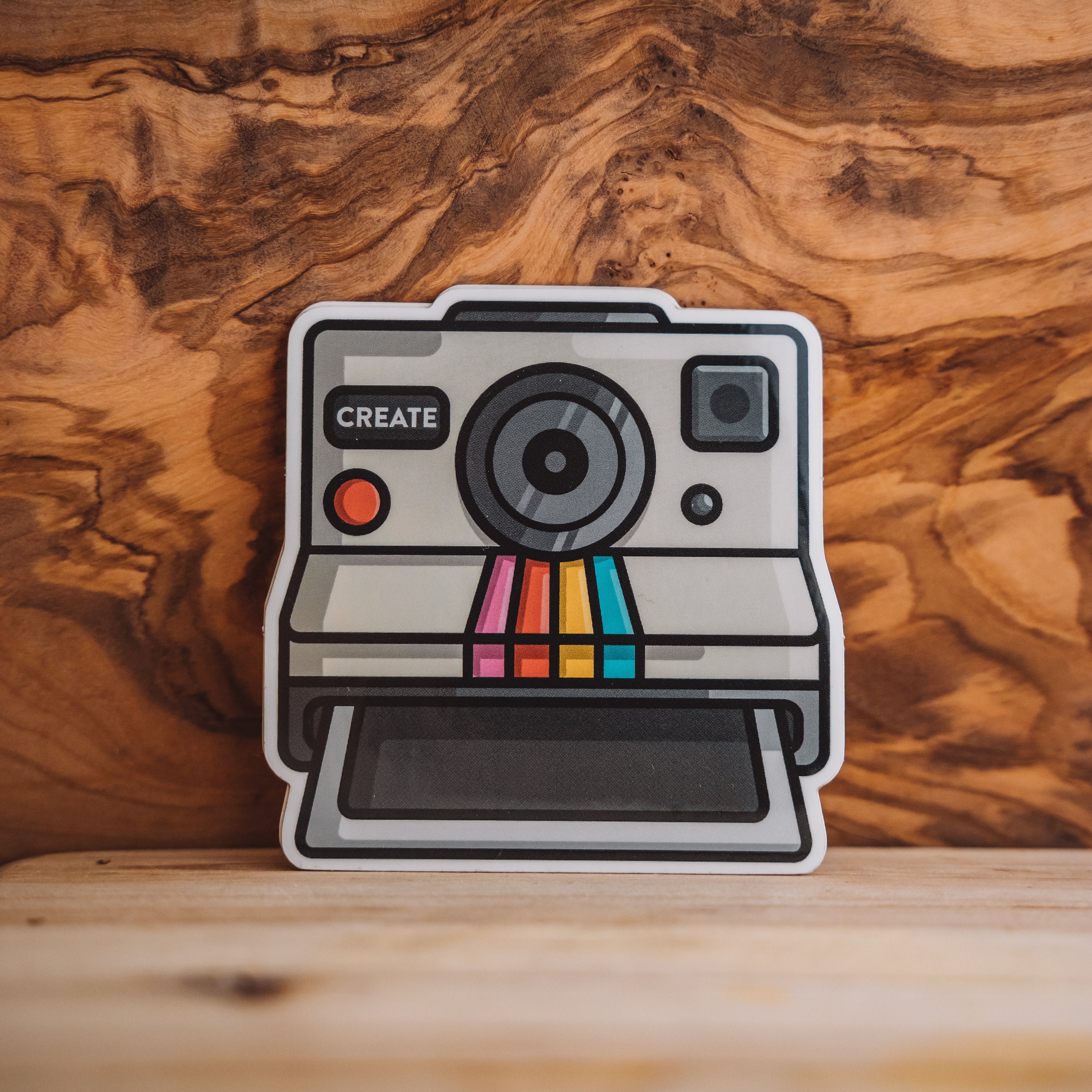 Cozy Autumnal Polaroid - Printable and Digital Sticker - Au'riginalité