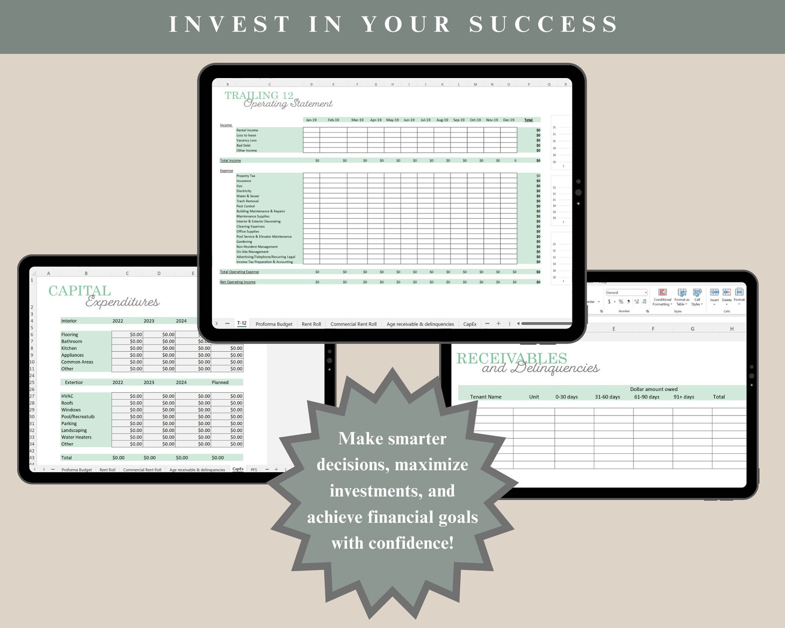 Real Estate Financial Model | Multifamily & Commercial Analysis (excel ...