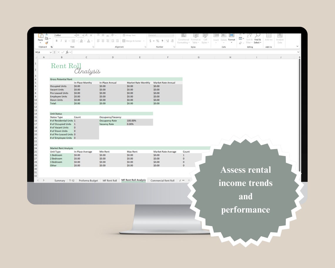 Real Estate Financial Model | Multifamily & Commercial Analysis (excel ...