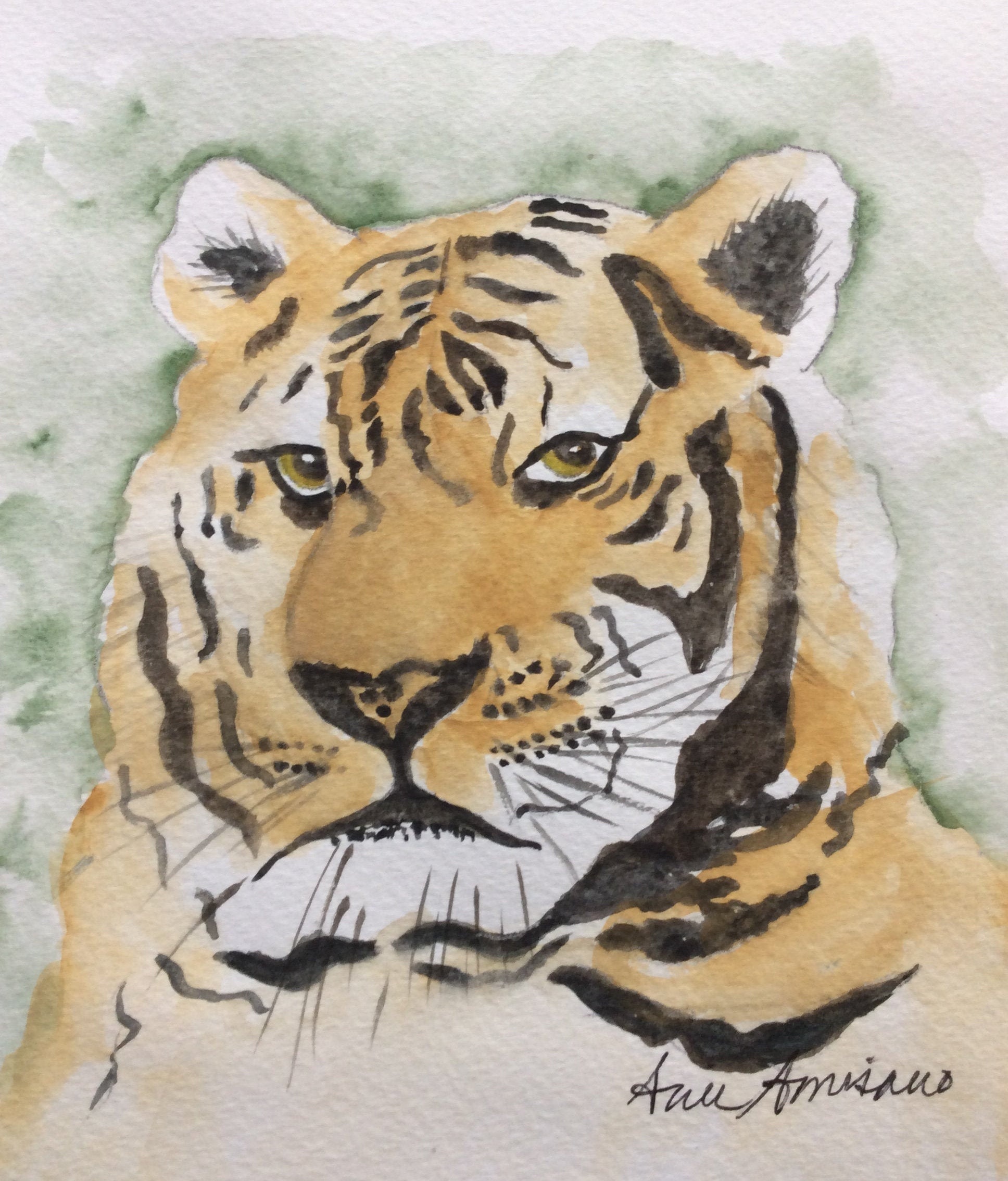 6 Animal Note Cards Etsy